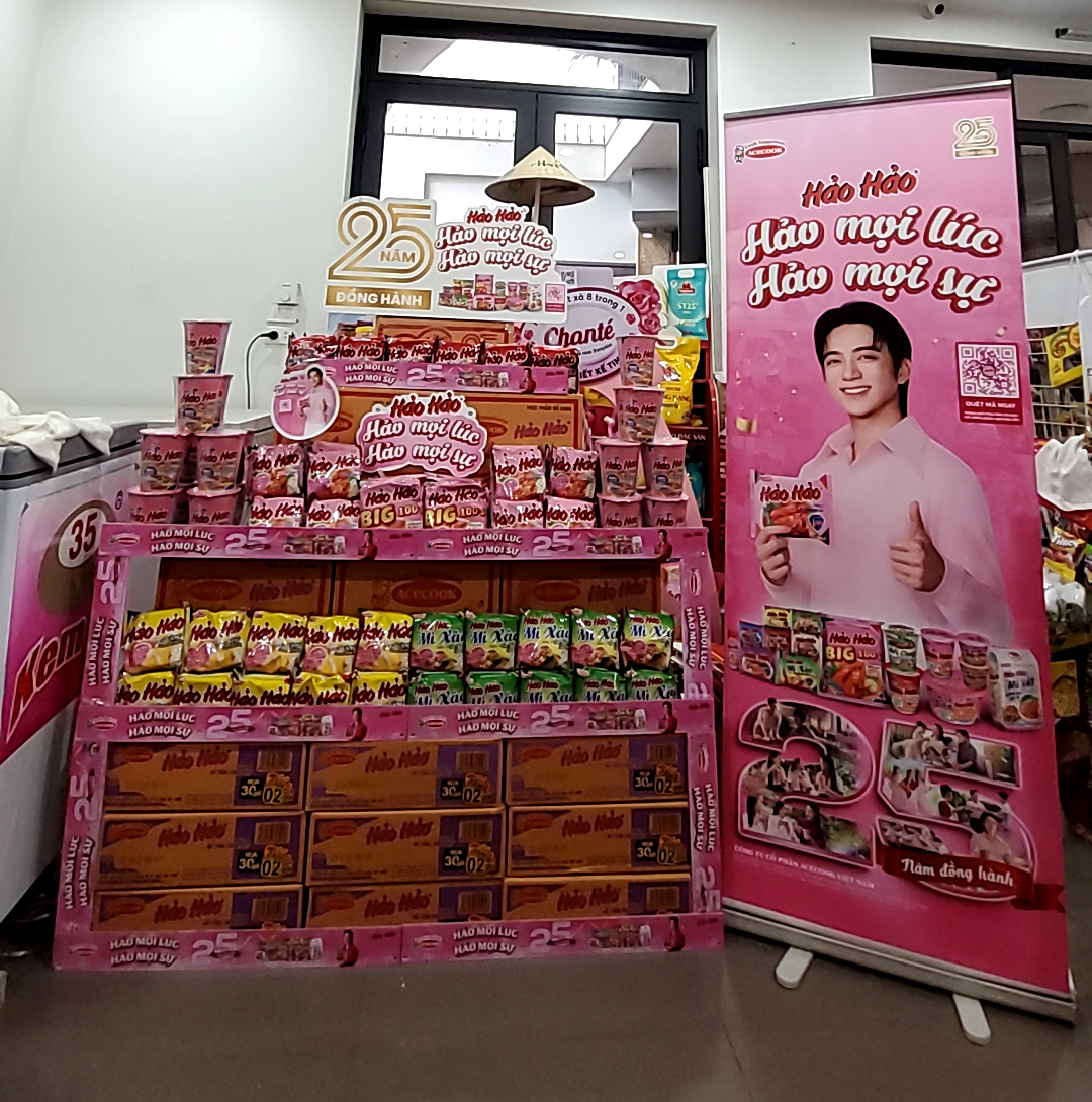 Trưng bày Hảo Hảo  – 0977075570